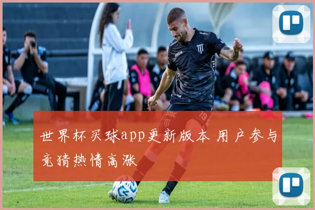 世界杯买球app更新版本 用户参与竞猜热情高涨