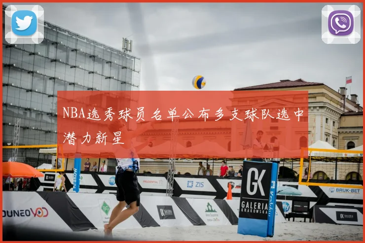 NBA选秀球员名单公布多支球队选中潜力新星