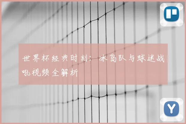 世界杯经典时刻：冰岛队与球迷战吼视频全解析