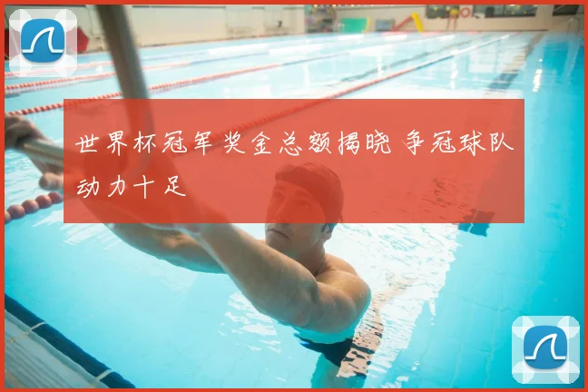 世界杯冠军奖金总额揭晓 争冠球队动力十足